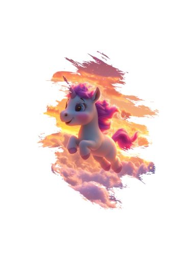 Licorne, chambre fille, fillette 